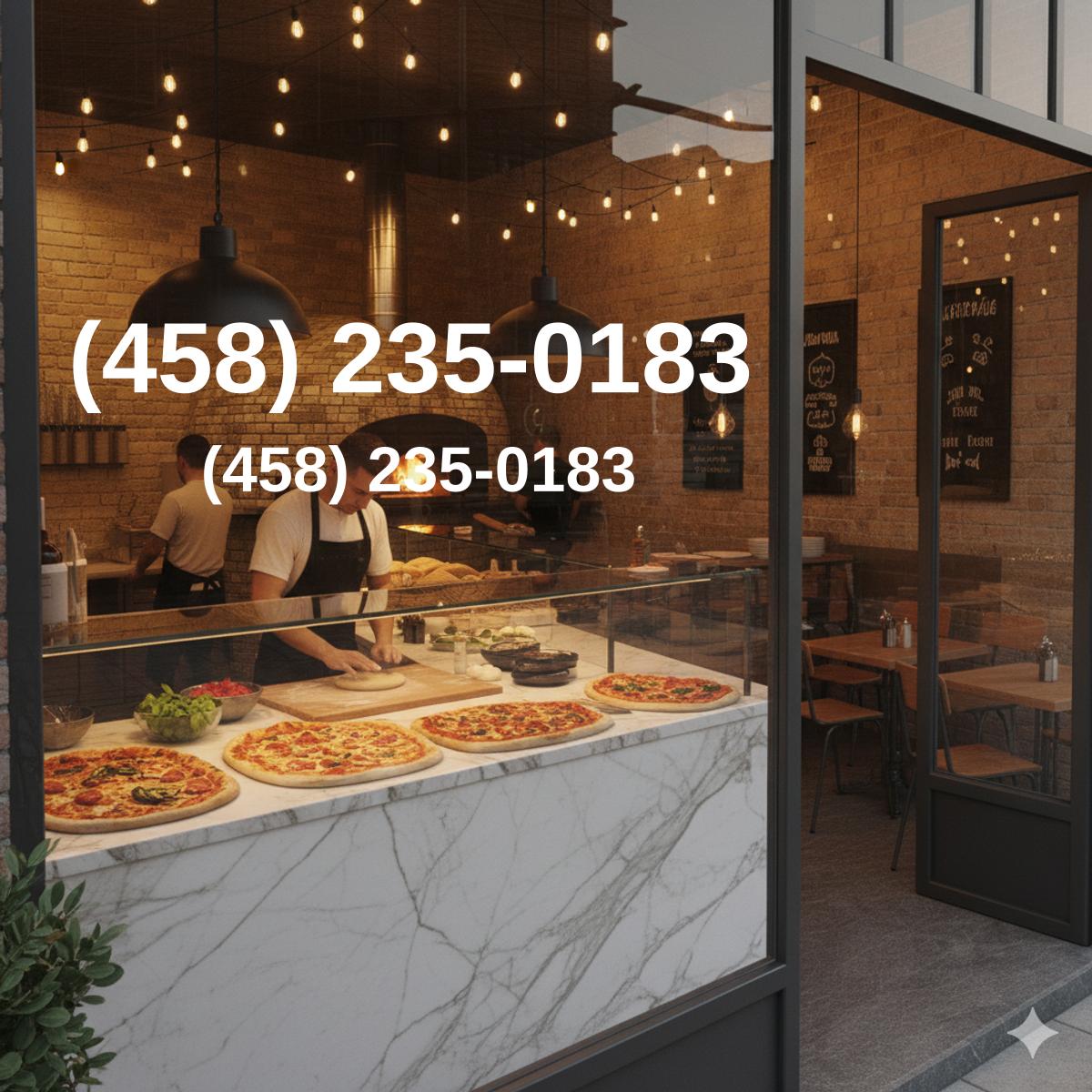 (458) 235-0183 on storefront