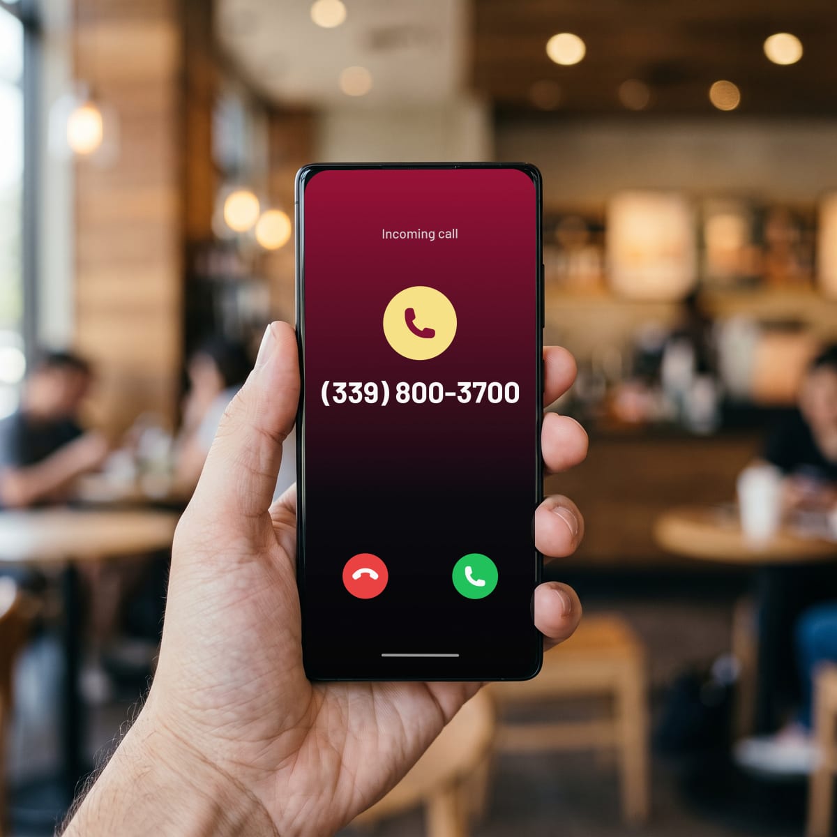 (339) 800-3700 calling a phone
